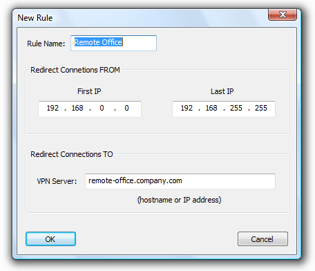 VpnProxy Settings